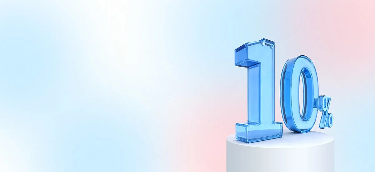 В среду и воскресенье скидка 10%